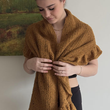 Ruffled Wrap