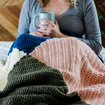 Quad Color Throw