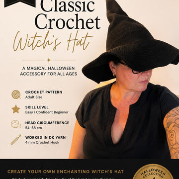 Witches crochet hat