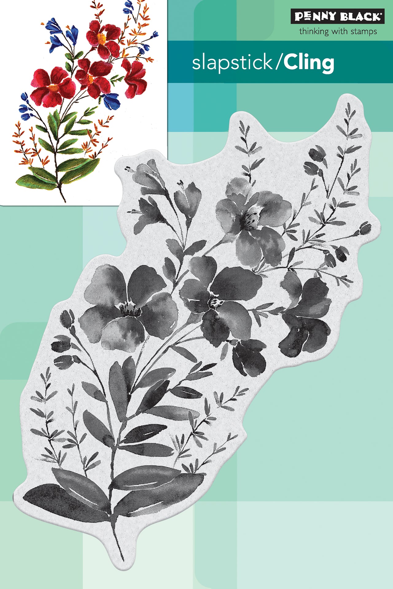 Penny Black Cling Stamps - Blossom Branch