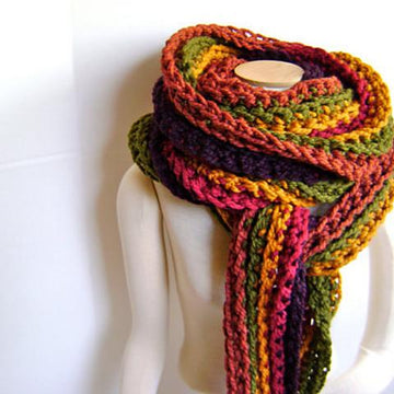 Crochet Scarf Pattern for Mile Long Scarf