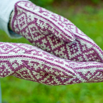 Charoite Mittens