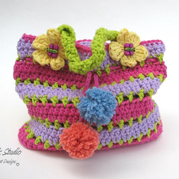Spring purse for little girl