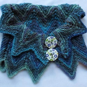 Starburst cowl – buttoned or round