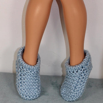 Childrens Simple Super Chunky Slippers Circular