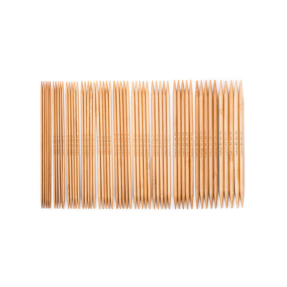 HiyaHiya Bamboo Double Pointed Needles 5" 12cm (Set of 5)