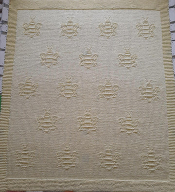 Bee happy blanket