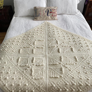 Snowdrift Lap Blanket