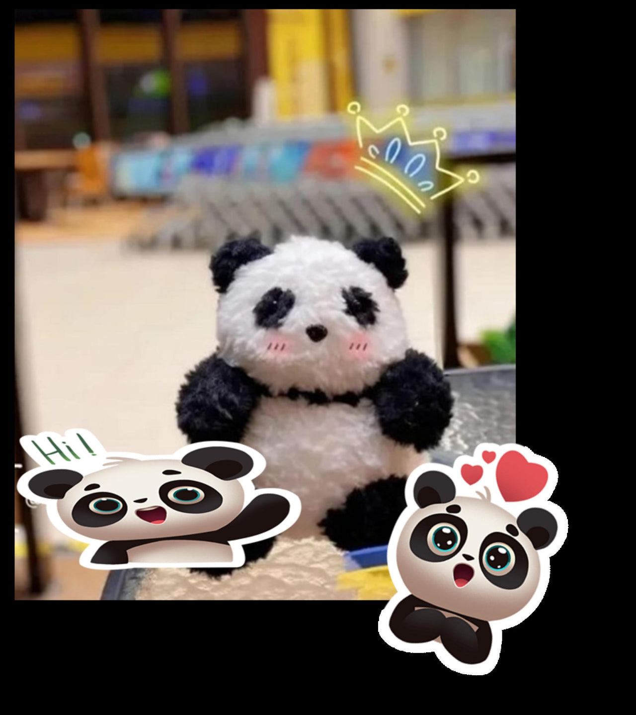 Panda Bear Crochet Pattern