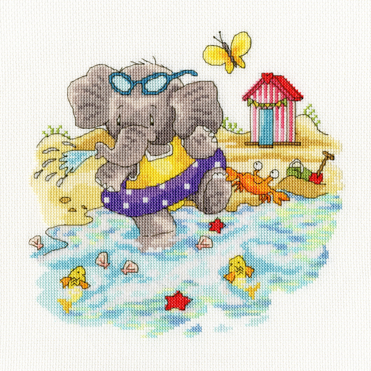 Bothy Threads Elly Big Splash - 24cm x 24cm
