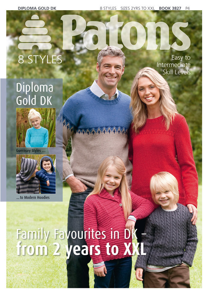 Family Favourites Book by Patons - 3827