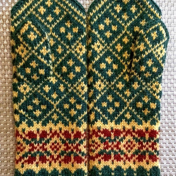 "Sunburst" Mittens