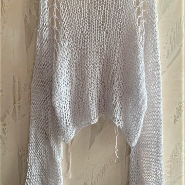 Fishnet Top Knitting Tutorial