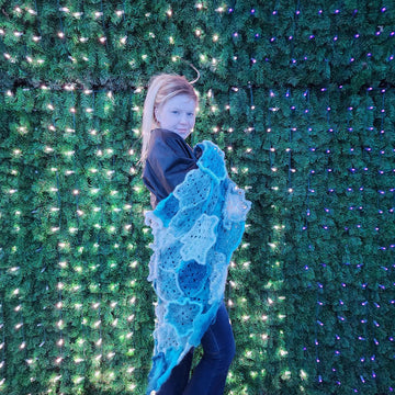 Snowflake Wonderland Crochet Shawl