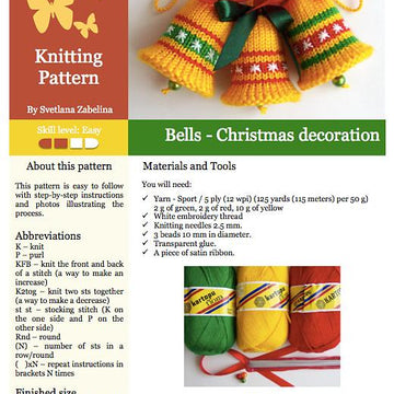 088 Bells Christmas decor