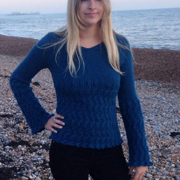 Lacy Cabled Sweater