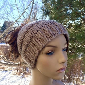 Messy Bun Hat