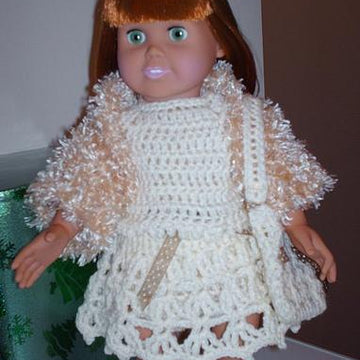 Shrug & Cream Shells Bag