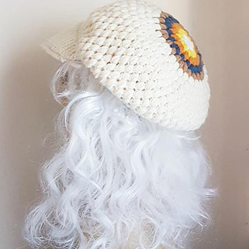 Puff Stitch Cap