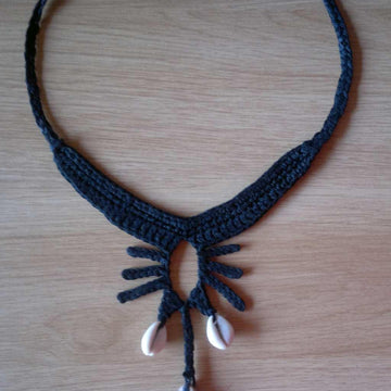 Crochet Necklace Pattern Tribal Spider Jewelry