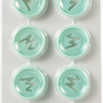 Waffle Flower Crafts Waffle Flower Binding Discs - Mint