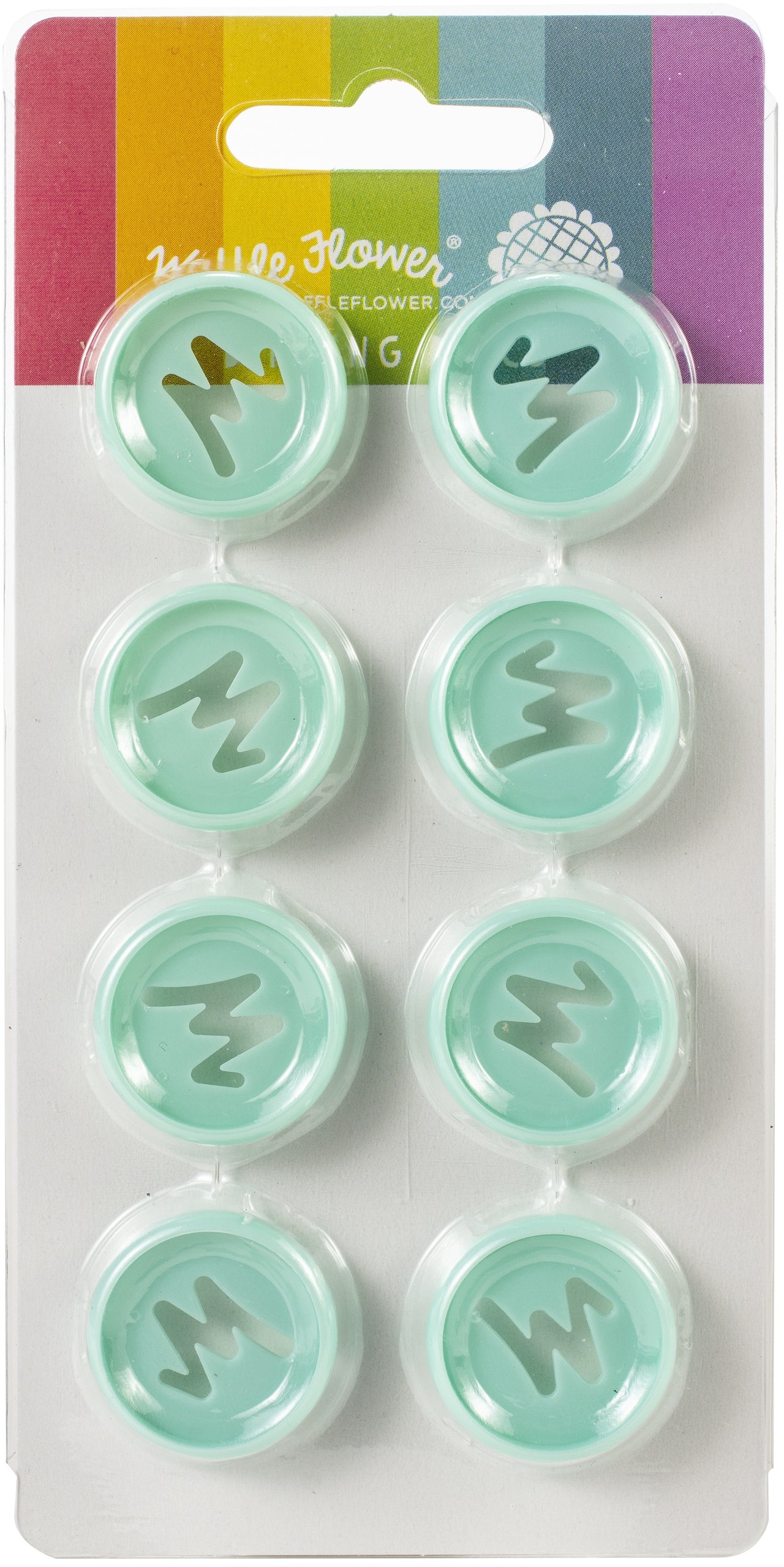 Waffle Flower Crafts Waffle Flower Binding Discs - Mint