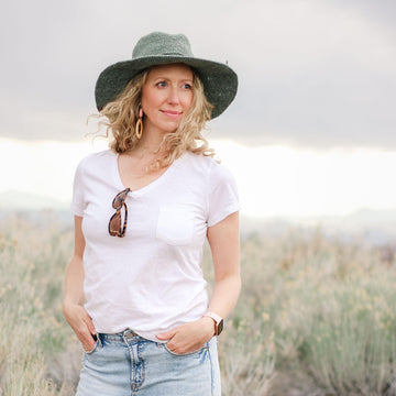 Cleo Wide Brim Fedora Sun Hat