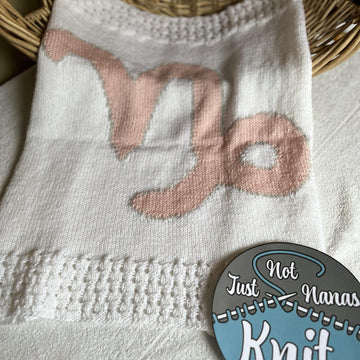Capricorn Zodiac Baby Blanket