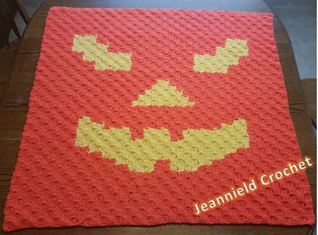 Jack O'Lantern Baby Blanket