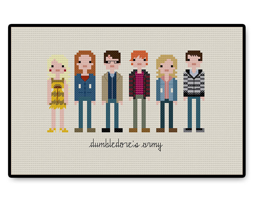 Dumbledore's Army - PDF Cross Stitch Pattern
