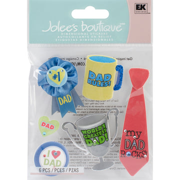 Jolee's Boutique Dimensional Stickers - No. 1 Dad