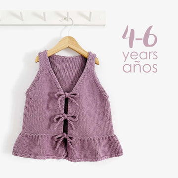 Size 4-6 years - SORBETTO Knit Top