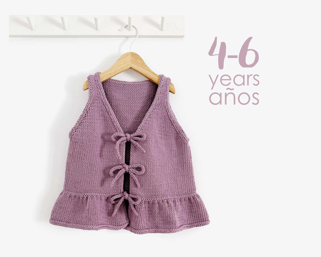 Size 4-6 years - SORBETTO Knit Top