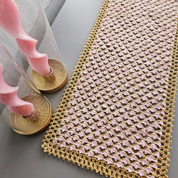 Rose Gold Table Runner