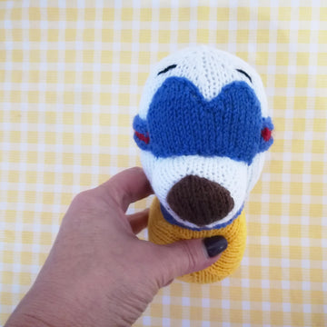 Original Knitting Patterns - Knit your toy dog Apollo from collection Patrol