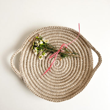 Skye Linen Basket