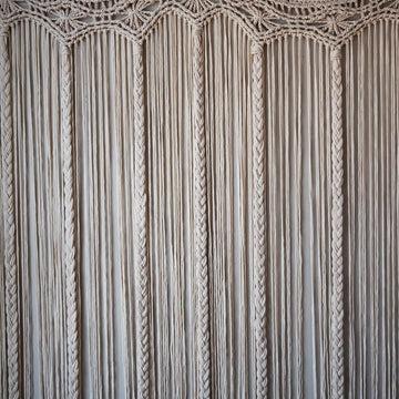 Crochet Macramé Curtain
