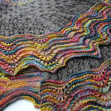 Cineprismatic Shawl