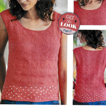 Sequin  Border top