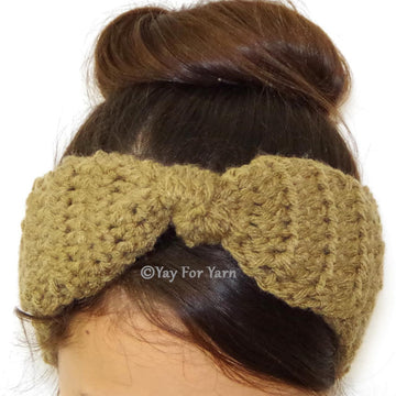 Knotted Bow Headband