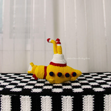 The Beatles & Yellow Submarine – Crochet Amigurumi Pattern (Digital File)