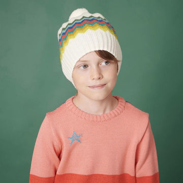 Zigzag Fair Isle Hat