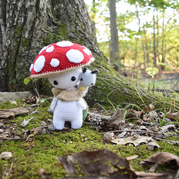 Mushroom and Caterpillar