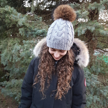 Cold Mountain - Braided Cable Beanie