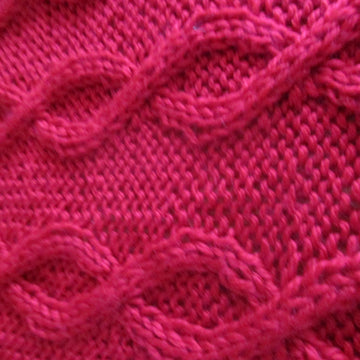 Diamond Twist Cable Throw