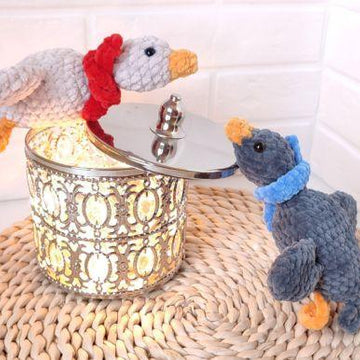 Crochet PATTERN Goose keychain, Duck Amigurumi, Crochet goose pattern, crochet duck, Mini Goose Animal