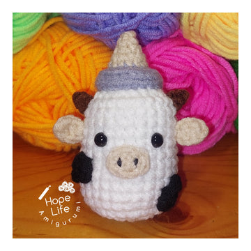 Jimmy the Baby Milk Bottle Cow