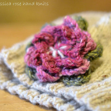 Baby, Child, Adult 'Little Petal' Slouchy Hat