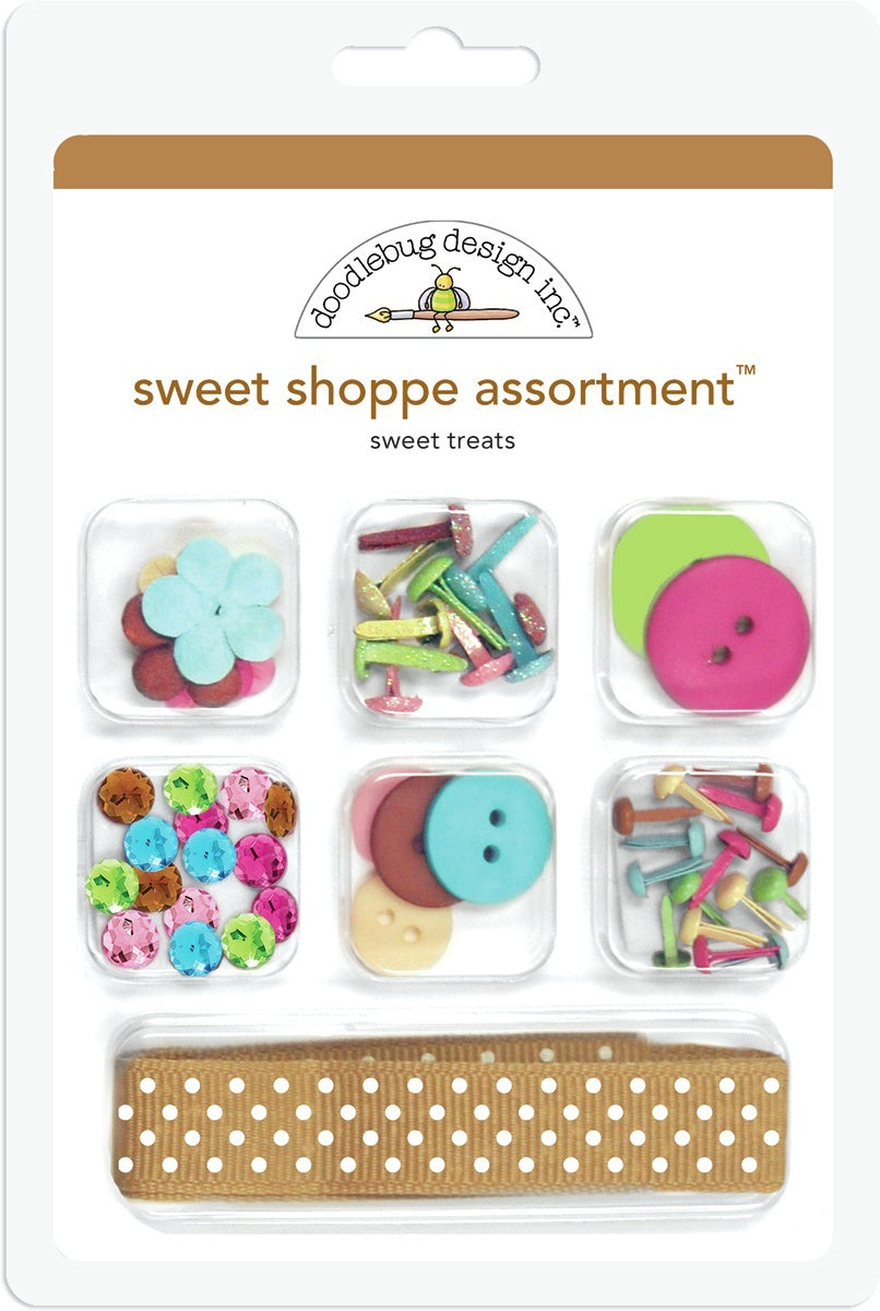 Doodlebug Sweet Shoppe Assortment - Sweet Treats, Hey Cupcake