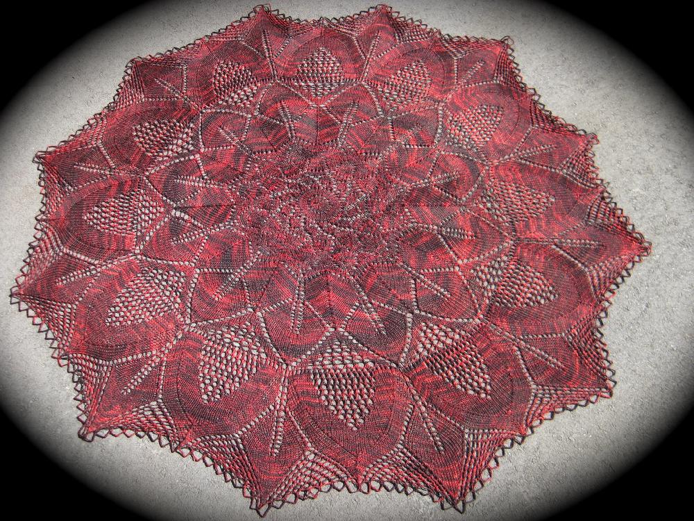 Eyjafjallajökull Shawl